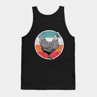 Vintage Retro Chicken Tank Top